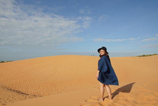 Czerwone wydmy w Mui Ne